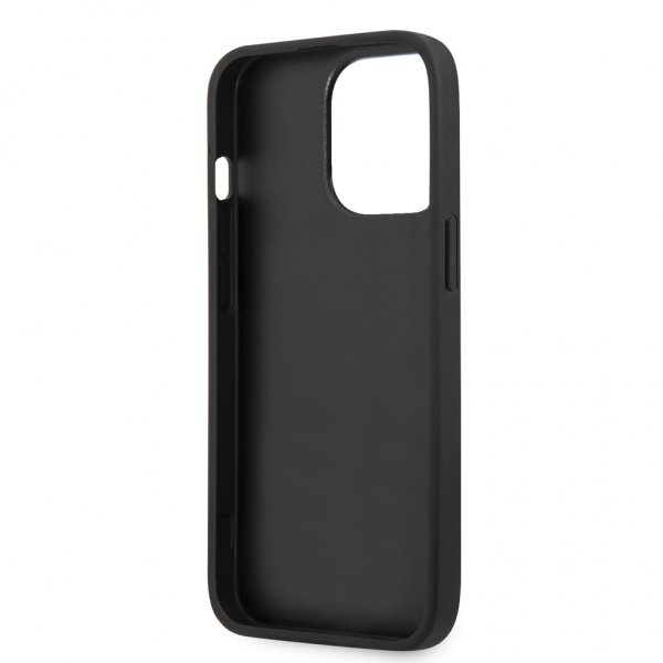 Guess iPhone 13 Pro Max Deksel Printed Stripe Grå