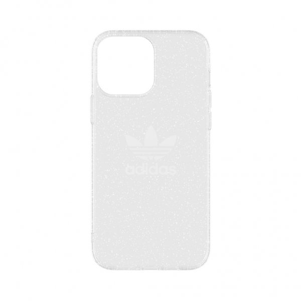 Adidas iPhone 13 Pro Max Deksel Beskyttende Klar Etui Glitter Klar