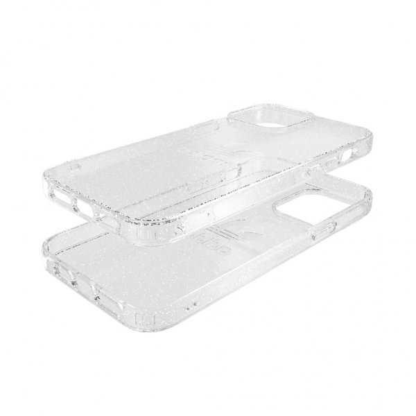 Adidas iPhone 13 Pro Max Deksel Beskyttende Klar Etui Glitter Klar