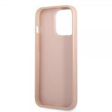Guess iPhone 13 Pro Max Deksel Saffiano Double Cardslot Rosa