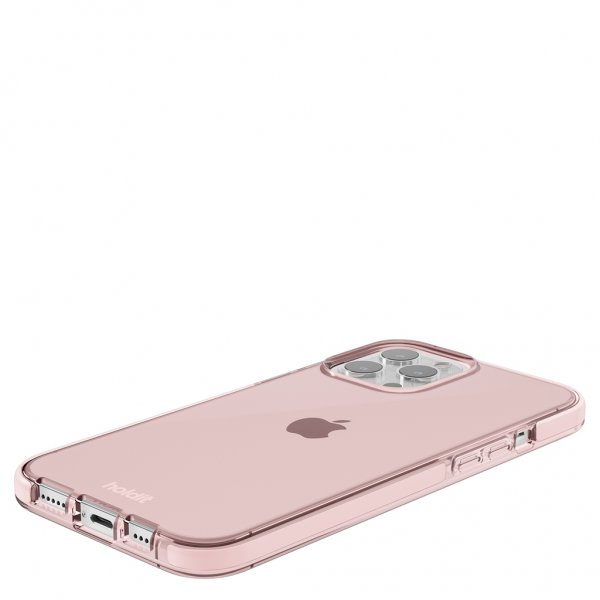 holdit iPhone 13 Pro Max Deksel Seethru Blush Pink
