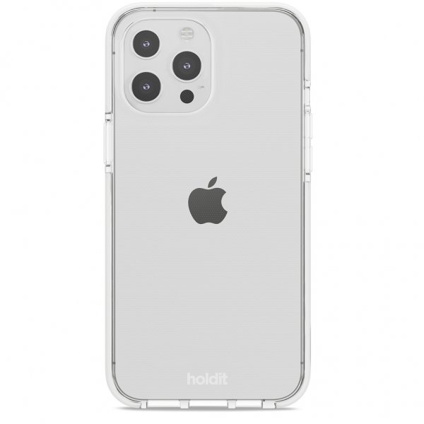 holdit iPhone 13 Pro Max Deksel Seethru Hvit