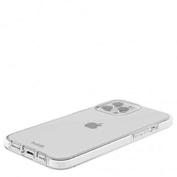holdit iPhone 13 Pro Max Deksel Seethru Hvit