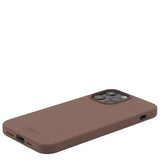 holdit iPhone 13 Pro Max Deksel Silikon Dark Brown