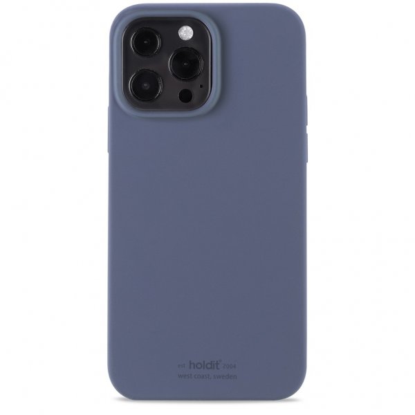 holdit iPhone 13 Pro Deksel Silikon Pacific Blue