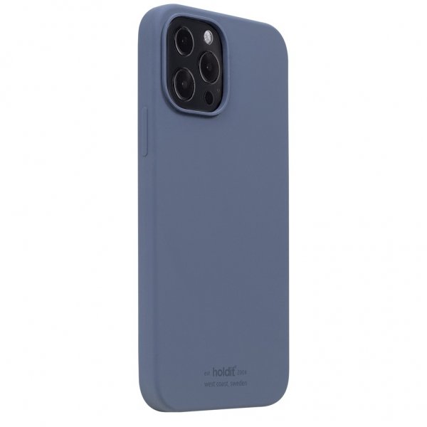 holdit iPhone 13 Pro Max Deksel Silikon Pacific Blue