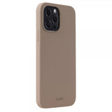 holdit iPhone 13 Pro Max Deksel Silikon Mocha Brown