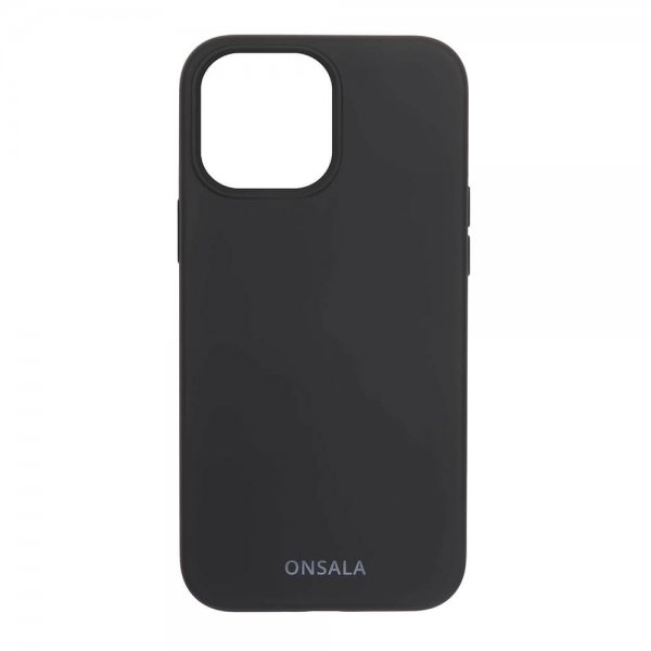 Onsala iPhone 13 Pro Max Deksel Silikon Svart