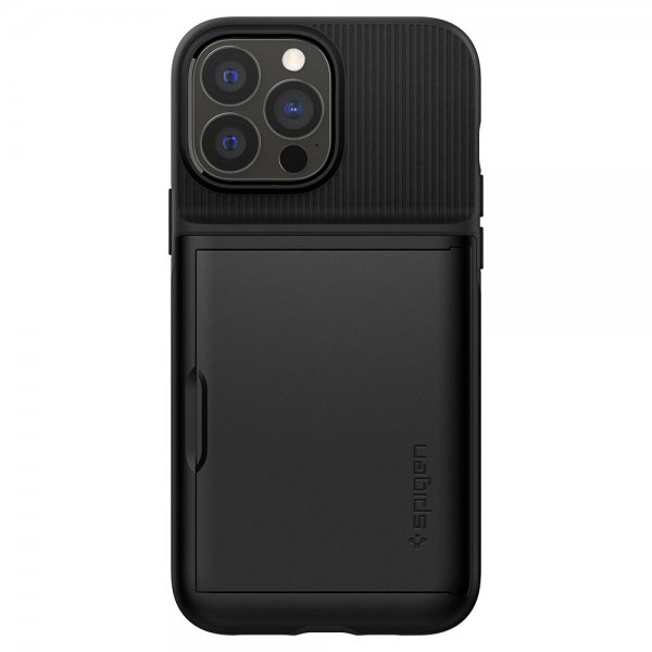 Spigen iPhone 13 Pro Max Deksel Slim Armor CS Svart
