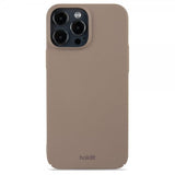 holdit iPhone 13 Pro Max Deksel Slim Case Mocha Brown