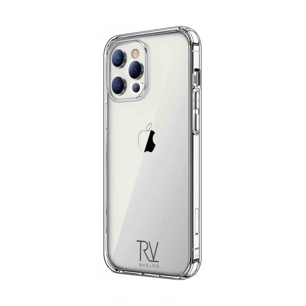 Rvelon iPhone 13 Pro Max Deksel Støtsikker Transparent