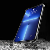 Rvelon iPhone 13 Pro Max Deksel Støtsikker Transparent