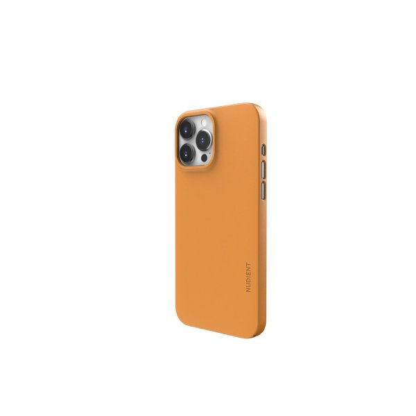 Nudient iPhone 13 Pro Max Deksel Thin Case V3 MagSafe Saffron Yellow