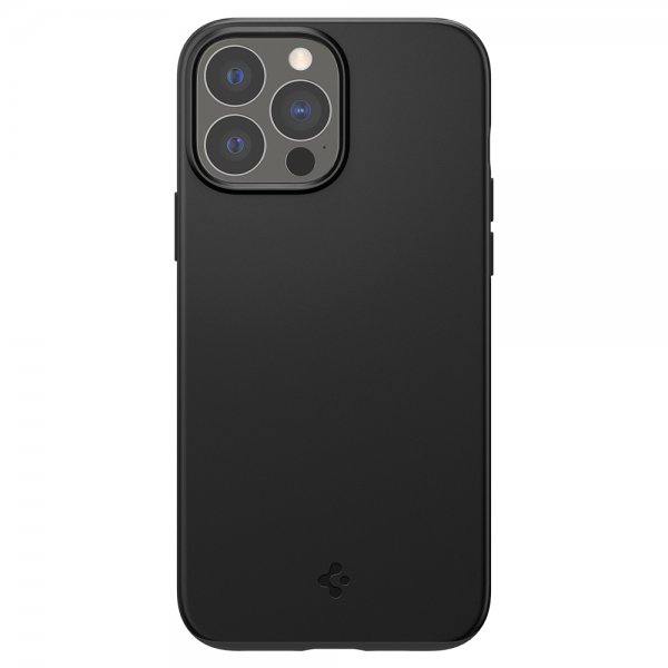 Spigen iPhone 13 Pro Max Deksel Thin Fit Svart
