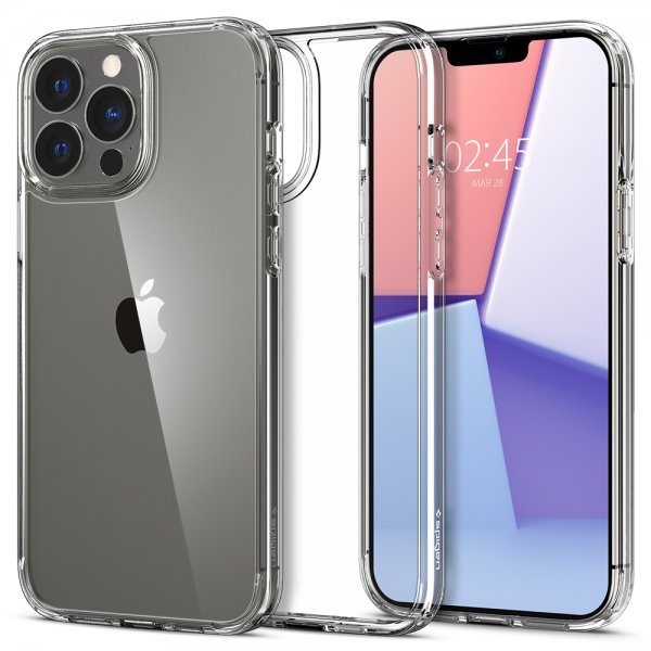 Spigen iPhone 13 Pro Max Deksel Ultra Hybrid Crystal Clear