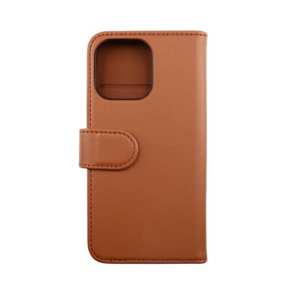 Rvelon iPhone 13 Pro Etui Detachable Wallet Case Brun