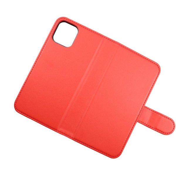 Rvelon iPhone 13 Pro Etui Detachable Wallet Case Rød