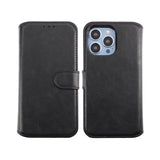 Rvelon iPhone 13 Pro Etui Detachable Wallet Case Svart