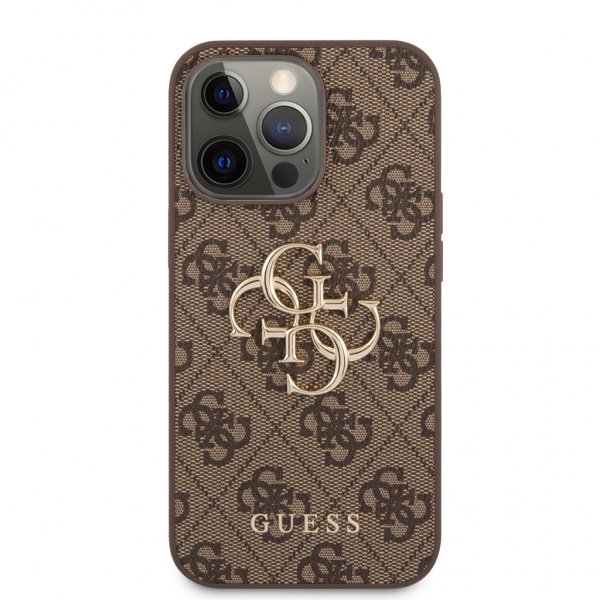 Guess iPhone 13 Pro Deksel Big Logo Brun
