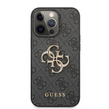 Guess iPhone 13 Pro Deksel Big Logo Grå