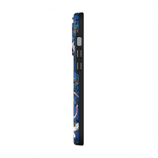 Richmond & Finch iPhone 13 Pro Deksel Blue Leopard