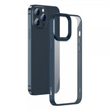 Baseus iPhone 13 Pro Deksel Crystal Series Blå