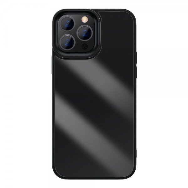 Baseus iPhone 13 Pro Deksel Crystal Series Svart