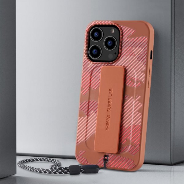 X-Level iPhone 13 Pro Deksel Explorer Series Brun