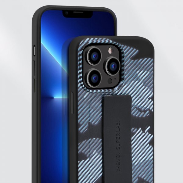X-Level iPhone 13 Pro Deksel Explorer Series Svart