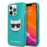 Karl Lagerfeld iPhone 13 Pro Deksel Fluo Blå