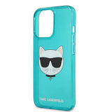 Karl Lagerfeld iPhone 13 Pro Deksel Fluo Blå