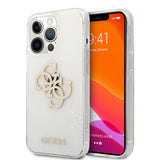 Guess iPhone 13 Pro Deksel Full Glitter Transparent