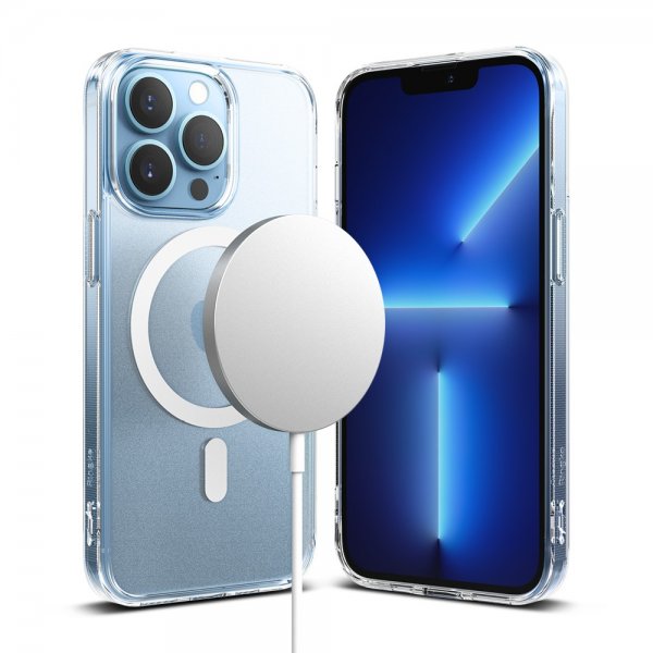 Ringke iPhone 13 Pro Deksel Fusion Magnetic MagSafe Matte Clear