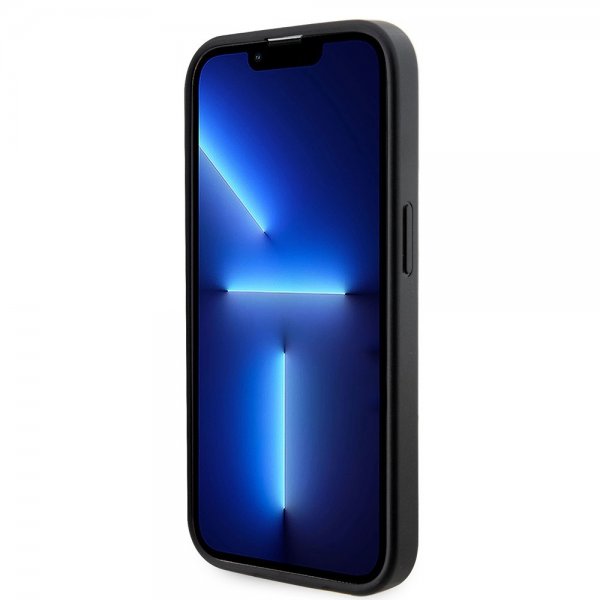 Guess iPhone 13 Pro Deksel G Cube MagSafe Svart