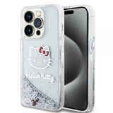 Hello Kitty iPhone 13 Pro Deksel Liquid Glitter Translucent