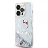 Hello Kitty iPhone 13 Pro Deksel Liquid Glitter Translucent