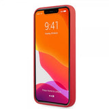 Lacoste iPhone 13 Pro Deksel Liquid Silicone Glossy Logo Rød