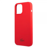 Lacoste iPhone 13 Pro Deksel Liquid Silicone Glossy Logo Rød