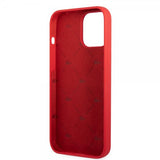 Lacoste iPhone 13 Pro Deksel Liquid Silicone Glossy Logo Rød