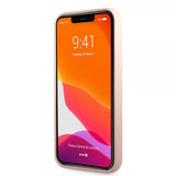 Lacoste iPhone 13 Pro Deksel Liquid Silicone Glossy Logo Rosa