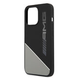 AMG iPhone 13 Pro Deksel Liquid Silicone Two Tone Grå