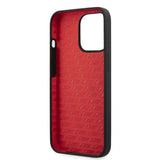 AMG iPhone 13 Pro Deksel Liquid Silicone Two Tone Svart