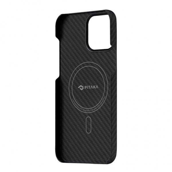 Pitaka iPhone 13 Pro Deksel MagEZ Case 2 Black/Grey Twill
