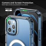Rvelon iPhone 13 Pro Deksel TPU MagSafe Transparent