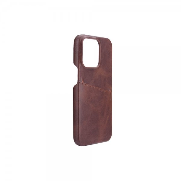 Onsala iPhone 13 Pro Deksel med en Kortlomme Brun