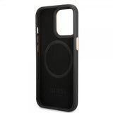 Guess iPhone 13 Pro Deksel Metal Plate Logo MagSafe Svart