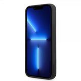 Guess iPhone 13 Pro Deksel Metal Triangle Svart