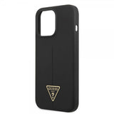 Guess iPhone 13 Pro Deksel Metal Triangle Svart