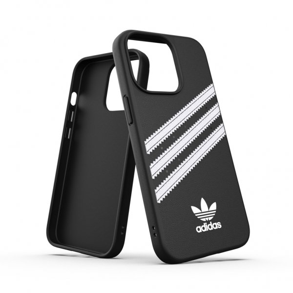 Adidas iPhone 13 Pro Deksel Formstøpt Etui PU Svart