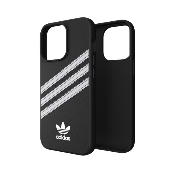 Adidas iPhone 13 Pro Deksel Formstøpt Etui PU Svart